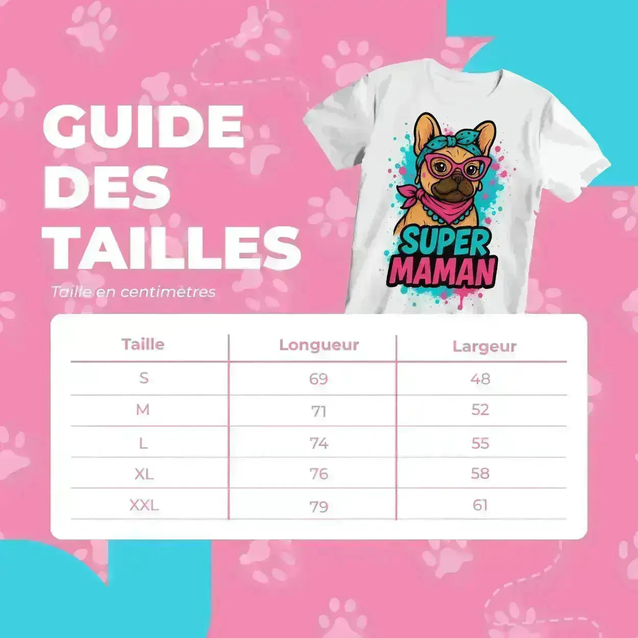 Reine des Câlins 🐾 | T-shirt Bouledogue Français FrenchBulle