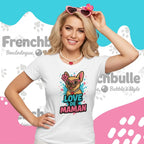 Love de Maman ❤️ | T-shirt Bouledogue Français - FrenchBulle  