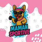 Maman Sportive 💪 | T-shirt Bouledogue Français FrenchBulle