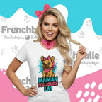 Maman Toujours Là 🐶 | T-shirt Bouledogue Français - FrenchBulle  
