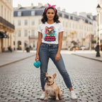 Maman d’Amour 💓 | T-shirt Bouledogue Français - FrenchBulle  