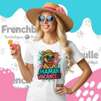 T-shirt Bouledogue Français | Maman Vacances ☀️ FrenchBulle