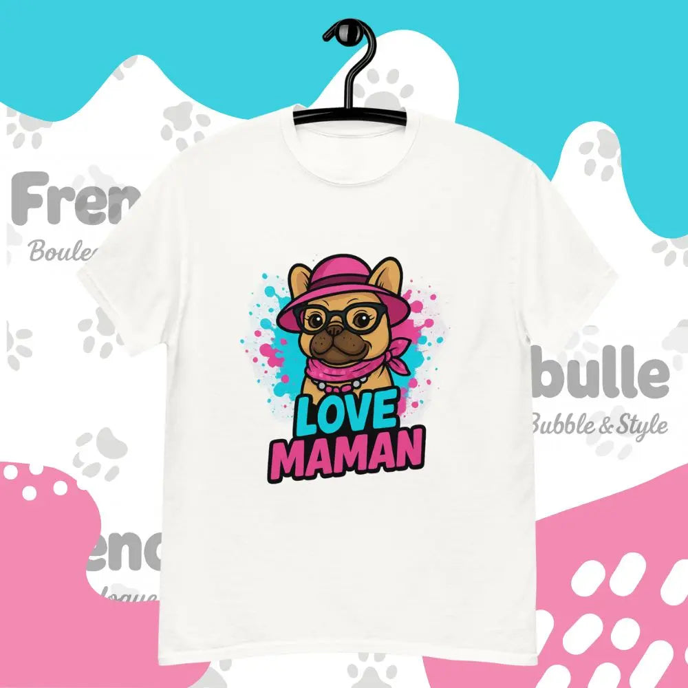 Love Maman 💕 | T-shirt Frenchie Lover FrenchBulle