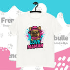 Love Maman 💕 | T-shirt Frenchie Lover FrenchBulle