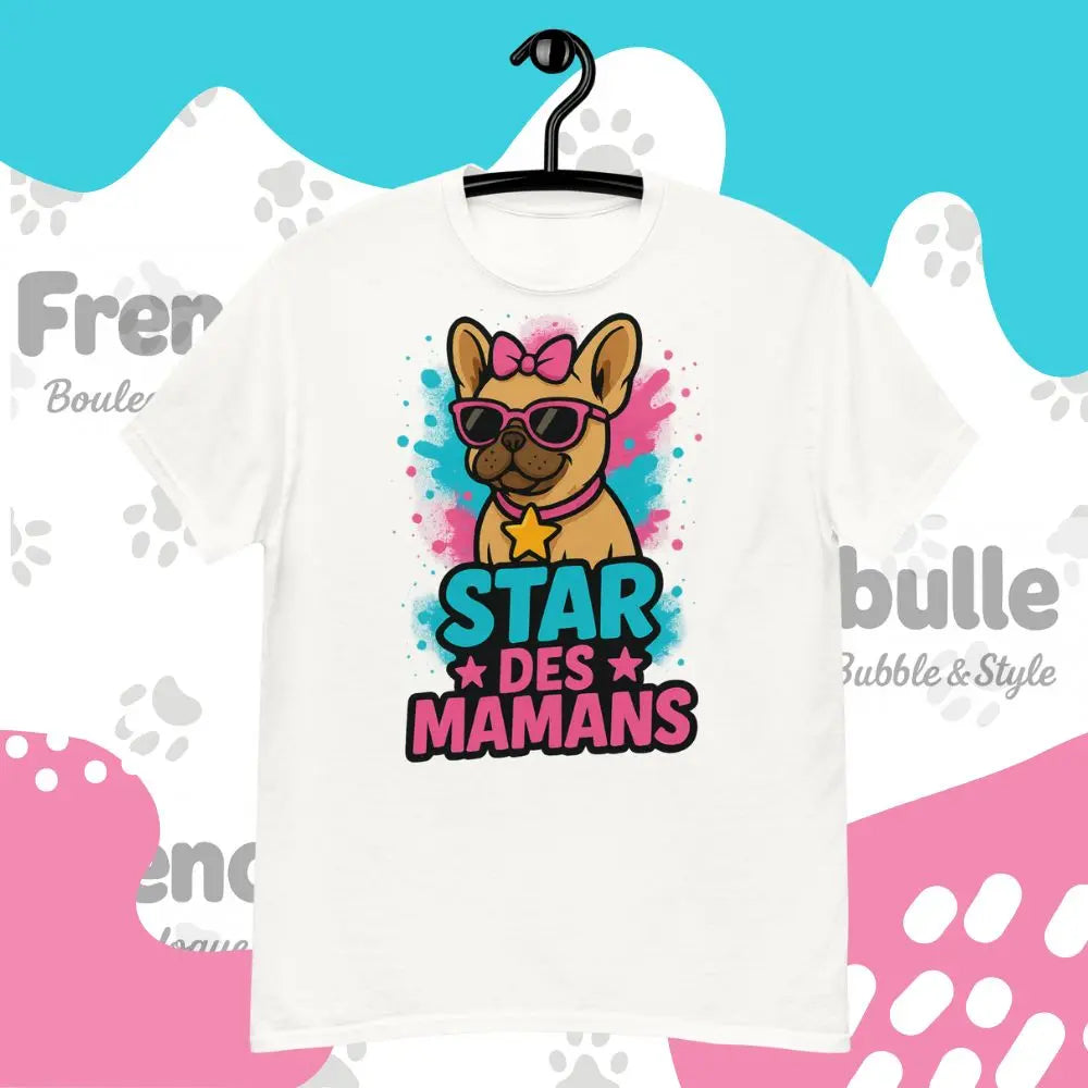 Stars des Mamans 🌟 | T-shirt Bouledogue Français - FrenchBulle  