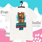 Maman Toujours Là 🐶 | T-shirt Bouledogue Français - FrenchBulle  